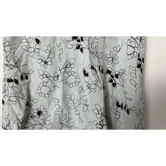 MARNI COLLECTION SILK FLORAL BLOUSE SMALL - Picture 8 of 8